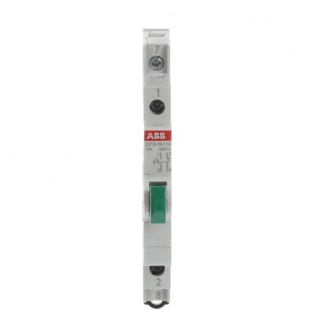 ABB 2CCA703152R0001 2CCA703152R0001 ABB E215-16-10 D Push button green 16A 1NO+1NC 250VAC