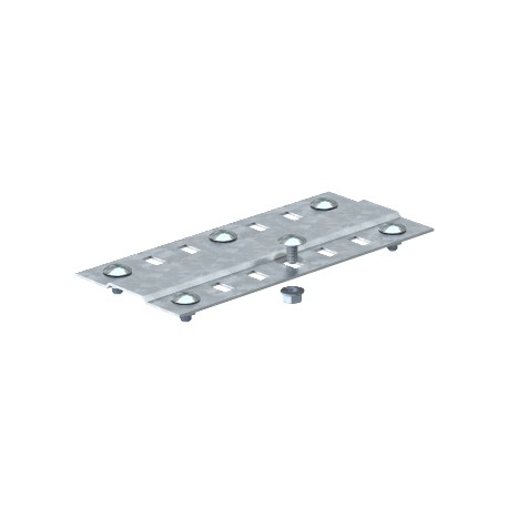 Obo-bettermann SSLB 500 FS OBO BETTERMANN Impact point strip Wide, with shared screws, B500mm, Strip-galvanised, DI..