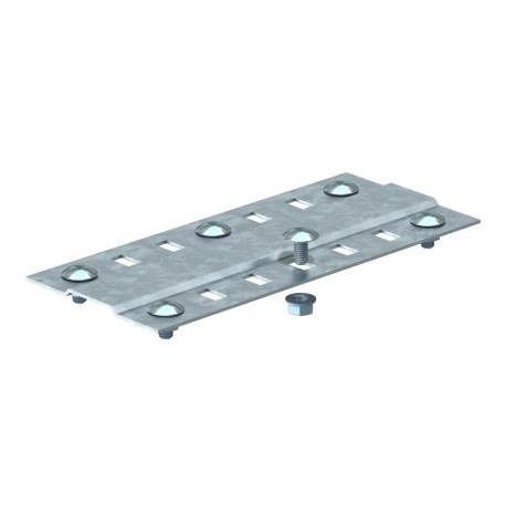 Obo-bettermann SSLB 100 DD OBO BETTERMANN Impact point strip Wide, with shared screws, B100mm, Zinc-aluminium coate..