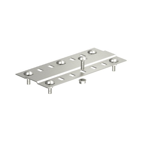 OBO BETTERMANN SSLB 400 VA4301 SSLB 400 VA4301 7070369 OBO BETTERMANN Impact point strip Wide, with shared screws, B400mm, Stainless steel,..