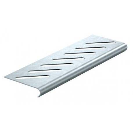 Obo-bettermann BEB 150 FS OBO BETTERMANN Floor end plate for cable tray, B150mm, Strip-galvanised, DIN EN 10147, St..