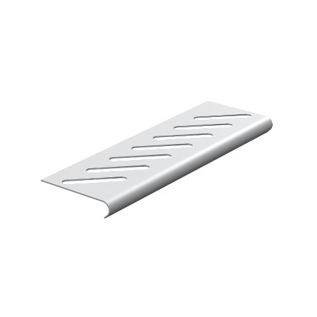 Obo-bettermann BEB 400 VA4301 OBO BETTERMANN Floor end plate for cable tray, B400mm, Stainless steel, grade 304, VA..