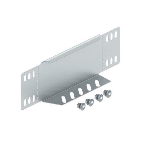 Obo-bettermann RWEB 840 DD OBO BETTERMANN Reducer profile/end closure for cable tray, 85x400, Zinc-aluminium coated..