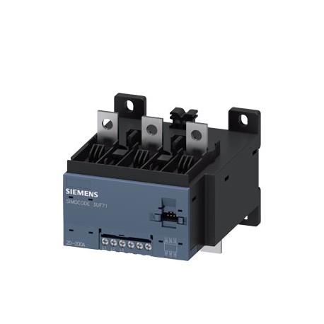 SIEMENS 3UF7113-1BA01-0 3UF7113-1BA01-0 SIEMENS Current/voltage measuring module V2 Set current 20...200 A, Voltage measurement up t..