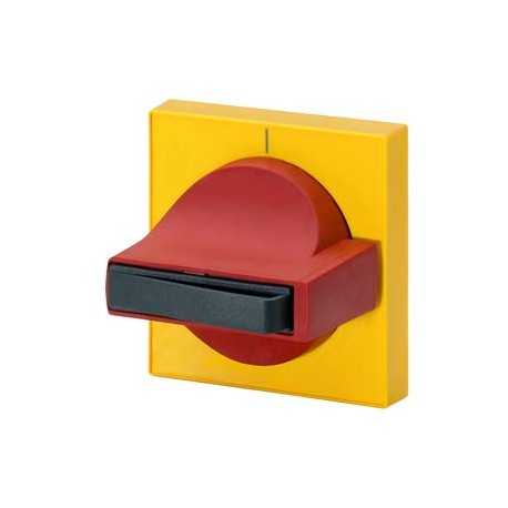 SIEMENS 8UC7120-3BB 8UC7120-3BB SIEMENS 8UC7 handle with masking frame Red handle masking frame yellow Spare part for 8UC7121-3B..