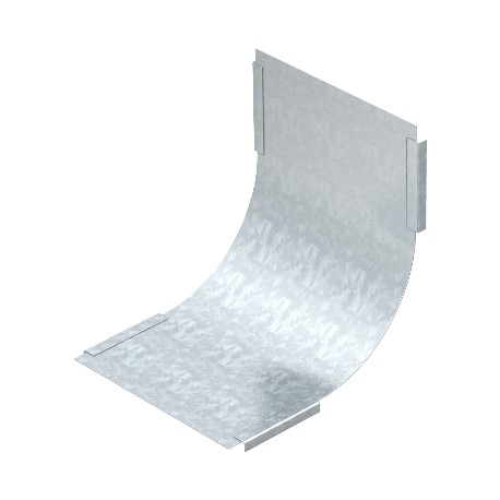 OBO BETTERMANN DBV 050 S FS DBV 050 S FS 7130801 OBO BETTERMANN Cover for 90° vertical bend rising, Strip-galvanised, DIN EN 10147, Stee..