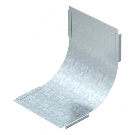 OBO BETTERMANN DBV 100 S DD DBV 100 S DD 7131508 OBO BETTERMANN Cover for 90° vertical bend rising, B100mm, Zinc-aluminium coated, doubl..