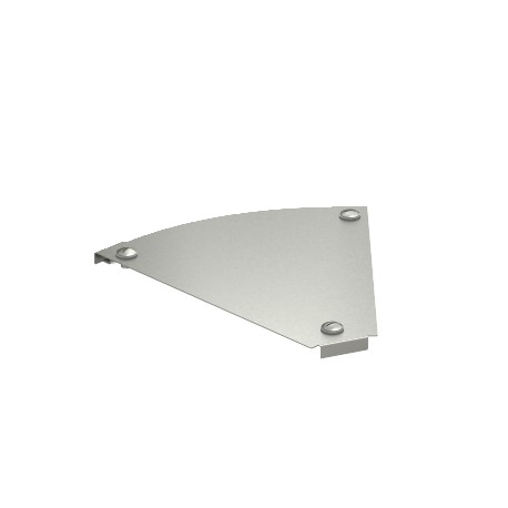 OBO BETTERMANN DFBM 45 400 A2 DFBM 45 400 V2A 7138438 OBO BETTERMANN 45° bend cover for bend RBM 45 400, B 400mm, Stainless steel, grade 3..