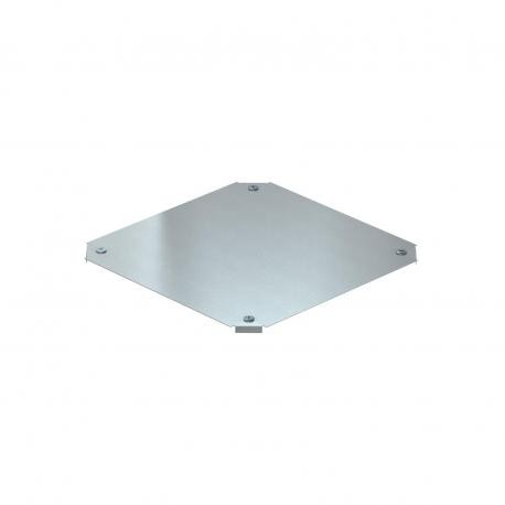 Obo-bettermann DFKM 400 DD OBO BETTERMANN Cover, intersection for RKM 400, B 400mm, Zinc-aluminium coated, double-d..