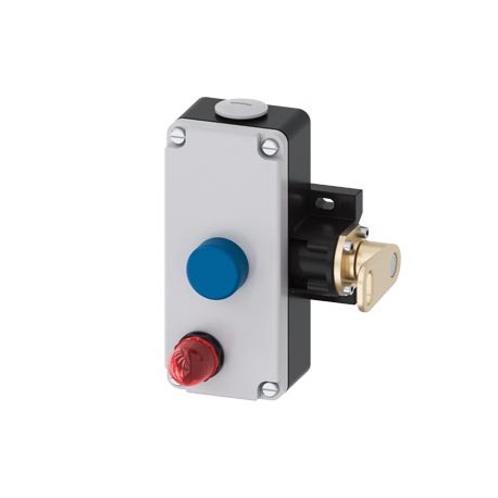 Siemens 3SE7160-1AE04 cable-operated switch with lever metal enclosure, 2 x M25 x1.5 2 NO+2 NC, latching acc..