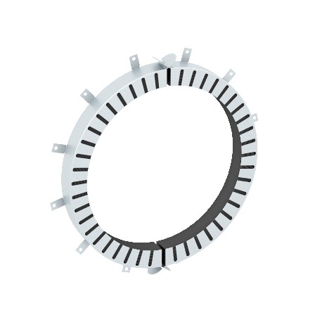 Obo-bettermann TCX-315 OBO BETTERMANN Pipe sleeve for combustible pipes, 417x51,5, Strip-galvanised, DIN EN 10147, ..