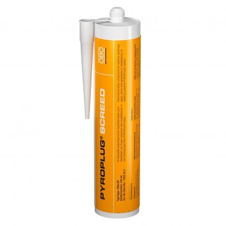 Obo-bettermann FBA-SP OBO BETTERMANN Fire protection filler in a cartridge, 310ml, Brown, Intumescent material