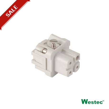 Westec 7203.6001.0 BASE WESTEC "GWconnect" CONNECTION SA C / 3P 10A 250V BOLT