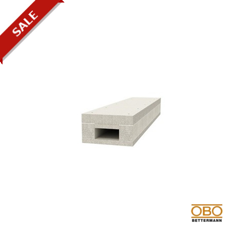 Obo-bettermann BSK 120511 OBO BETTERMANN Fire protection duct I120/E90 , 50x110mm, Grey, Glass-fibre lightweight co..