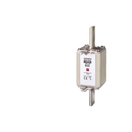 SIEMENS 3NA7232-6 3NA7232-6 SIEMENS LV HRC fuse element, NH2, In: 125 A, gG, Un AC: 690 V, Un DC: 440 V, Combined indicator, l..