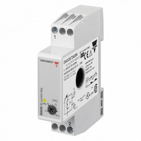 Carlo-gavazzi DIA53S724100A CARLO GAVAZZI Selected parameters OUTPUT SIGNAL NPN/PNP SETPOINTS 1, adjustable MONITORED VARI..