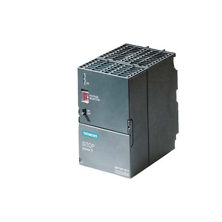 Siemens 6ES7305-1BA80-0AA0 SIMATIC S7-300 with Regulated power supply PS305 input: 24-110 V DC output: 24 V ..