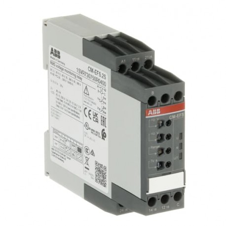 Abb 1SVR730750R0400 CM-EFS.2S Voltage monitoring relay 2c/o, B-C 3-600VRMS, 24-240VAC/DC