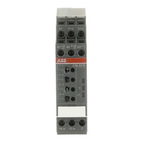 Abb 1SVR730760R0500 CM-SFS.22S Current monitoring relay 2c/o,B-C 0.3-15A RMS, 24-240VAC/DC