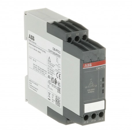 Abb 1SVR730824R9300 CM-PFS.S Three-phase monitoring relay 2c/o, L1-L2-L3 200-500VAC 50/60Hz