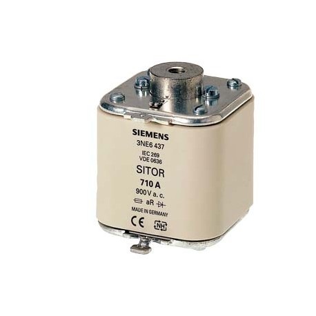 SIEMENS 3NC7331-2 3NC7331-2 SIEMENS SITOR fuse link, with female thread on both sides, In: 350 A, aR, Un AC: 680 V, Un DC: 440..