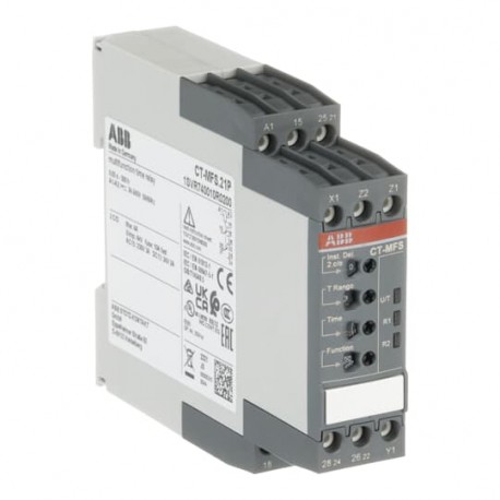 Abb 1SVR740010R3200 CT-MBS.22P Time relay, multifunction 2c/o, 24-48VDC, 24-240VAC