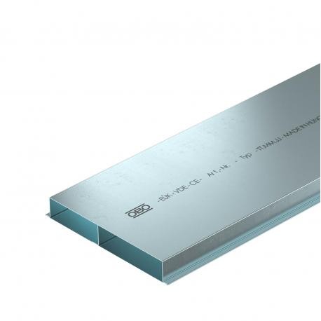 Obo-bettermann S2 25038 OBO BETTERMANN Underfloor duct 2 compartments, 2000x250x38, Strip-galvanised, DIN EN 10147,..