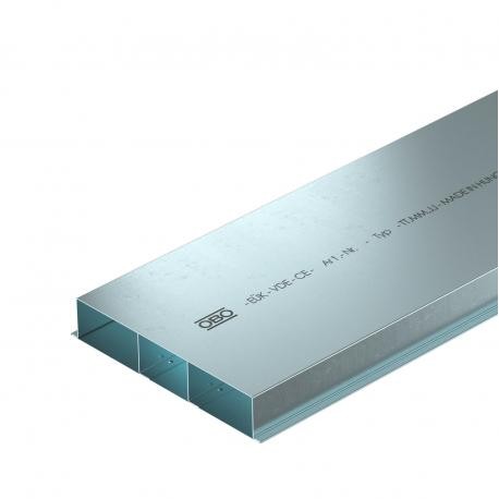 Obo-bettermann S3 25048 OBO BETTERMANN Underfloor duct 3 compartments, 2000x250x48, Strip-galvanised, DIN EN 10147,..