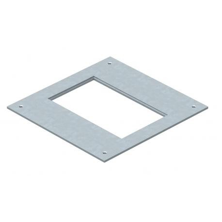 Obo-bettermann DUG 250-3 2 OBO BETTERMANN Mounting lid 250-2/3 for GES2, 282x282x4, Strip-galvanised, DIN EN 10147,..