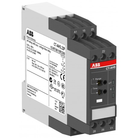 Abb 1SVR740110R3300 CT-AHS.22P Time relay, OFF-delay 2c/o, 24-48VDC, 24-240VAC