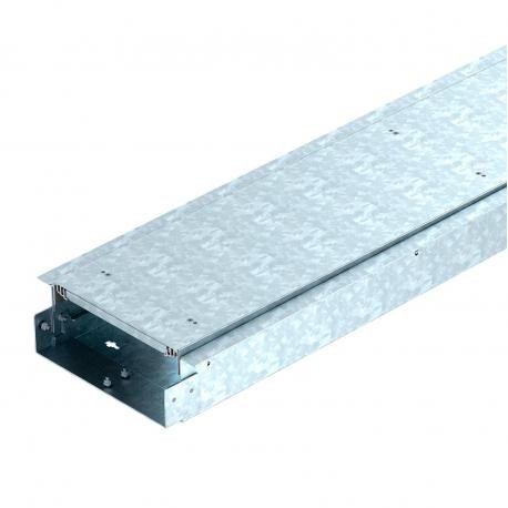 Obo-bettermann OKB E 25085 ON OBO BETTERMANN Flushfloor trunking unit blank, 2000x250x85, Steel, St