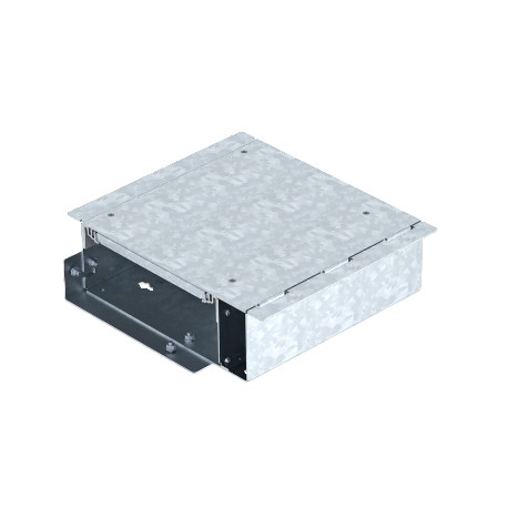 Obo-bettermann OKB WD 25085 OBO BETTERMANN Wall penetration with blanking lid, 250x300x85, Strip-galvanised, DIN EN..