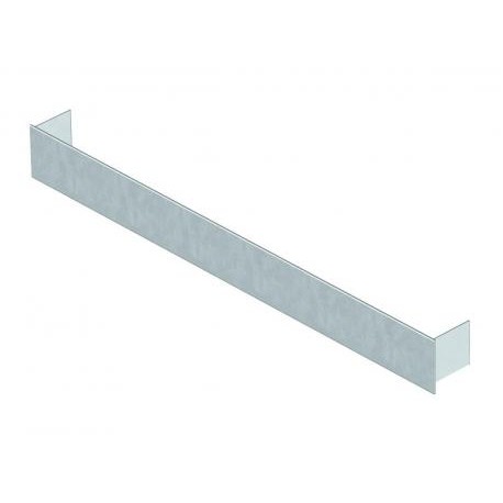 Obo-bettermann SES 35037 OBO BETTERMANN End closure section , 350x37mm, Strip-galvanised, DIN EN 10147, Steel, St