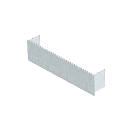 Obo-bettermann SES 35047 OBO BETTERMANN End closure section , 350x47mm, Strip-galvanised, DIN EN 10147, Steel, St