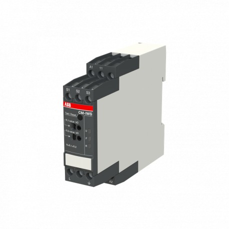 Abb 1SVR740670R0200 CM-IWS.2P Insulation monitoring relay 1c/o, 1-100kOhm, 24-240VAC/DC