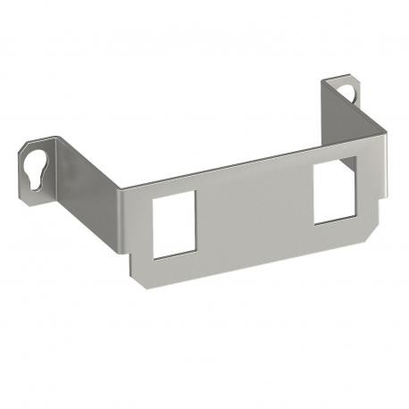Obo-bettermann MTGE2 15 2A OBO BETTERMANN Mounting plate for GE2 15 with 3x hole pattern Type A, 118x47x34, Stainle..