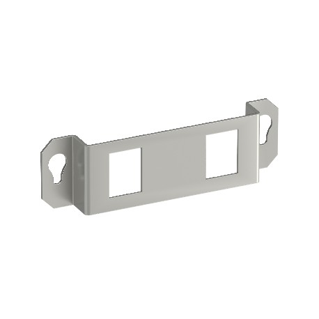 Obo-bettermann MTGE2F 2A OBO BETTERMANN Mounting plate for GE2F with 3x hole pattern Type A, Stainless steel, grade..