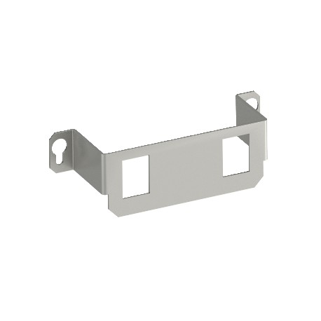 Obo-bettermann MTGE2 2A OBO BETTERMANN Mounting plate with 3x hole pattern Type A, 116x36x34, Stainless steel, grad..