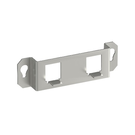OBO BETTERMANN MTGE2F 2F MTGE2F 2F 7407853 OBO BETTERMANN Mounting plate for GE2F with 2x hole pattern Type F, Stainless steel, grade..