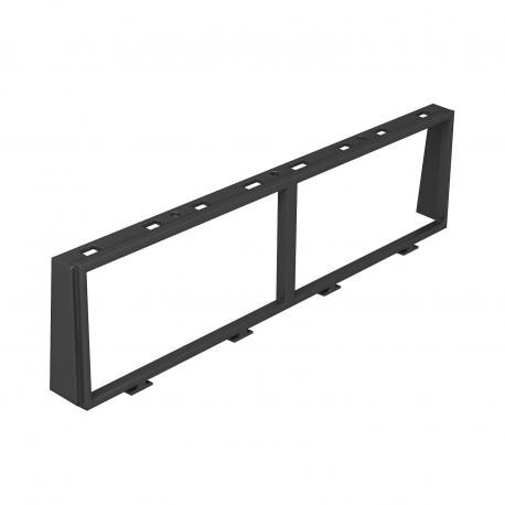 OBO BETTERMANN MT45V 2+2 MT45V 2+2 7408682 OBO BETTERMANN Installation frame for 2f + 2f Modul 45, Graphite black, 9011, Polyamide, PA