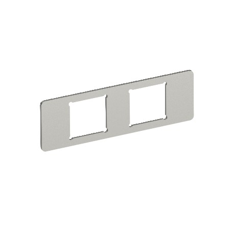 Obo-bettermann MPMT45 2A OBO BETTERMANN Mounting plate with 3x hole pattern Type A, 77x24x1,5, Stainless steel, gra..