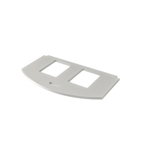 OBO BETTERMANN MP R2 2A MP R2 2A 7408802 OBO BETTERMANN PLATE 2XRJ45 GESR2 TIP.MP R2 2A
