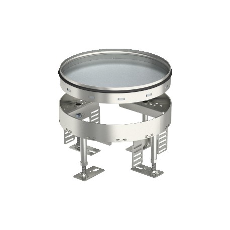 OBO BETTERMANN RKR2 4SL2 V2 20 RKR2 4SL2 V2 20 7409072 OBO BETTERMANN Heavy-duty cassette blank, 20 kN, 200x200mm, Stainless steel, grade 3..