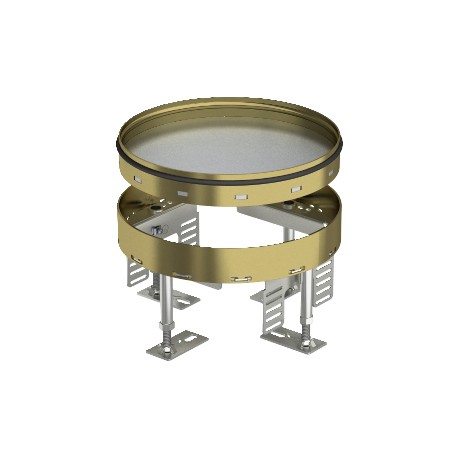 OBO BETTERMANN RKR2 4M 25 RKR2 4M 25 7409084 OBO BETTERMANN Round cassette blank, ø 215mm, Brass, CuZn