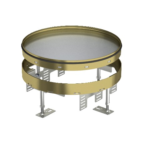 OBO BETTERMANN RKR2 9M 25 RKR2 9M 25 7409124 OBO BETTERMANN Round cassette blank, ø 305mm, Brass, CuZn