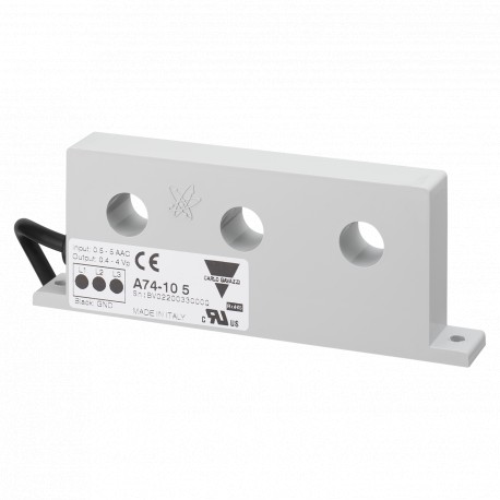 Carlo-gavazzi A74-1020 CARLO GAVAZZI Selected parameters PRIMARY CURRENT VALUE 20 A SECONDARY CURRENT / OUTPUT SIGNAL 4 Vp..