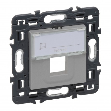 Legrand 741377 VN-ADAPT.1XRJ45 KEYSTONE ALUM