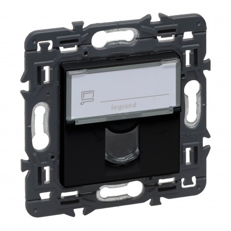 LEGRAND 741475 741475 LEGRAND VN-BASE 1XRJ45 UTP CAT.6 DARK