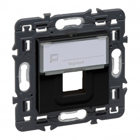 Legrand 741477 VN-ADAPT.1XRJ45 KEYSTONE DARK