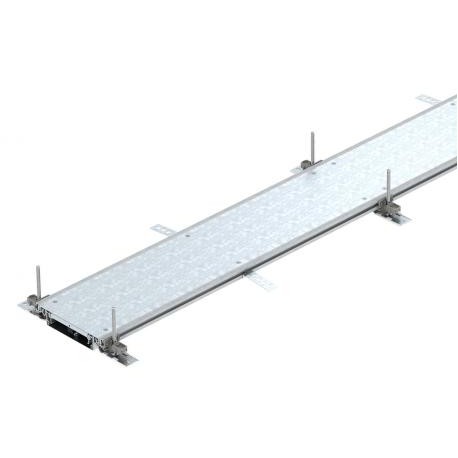 OBO BETTERMANN OKA-W2004030 OKA-W2004030 7424400 OBO BETTERMANN Flushfloor trunking unit blank, 2400x200x40, Strip-galvanised, DIN EN 10..